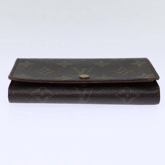 LOUIS VUITTON Monogram Porte Monnaie Billets Tresor Wallet M61730 LV Auth th4891 - Picture 6 of 16